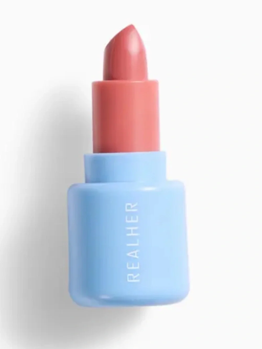 RealHer Bold Peachy Pink Mini Lipstick